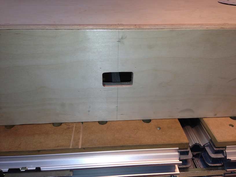module construction digitrax panel hole