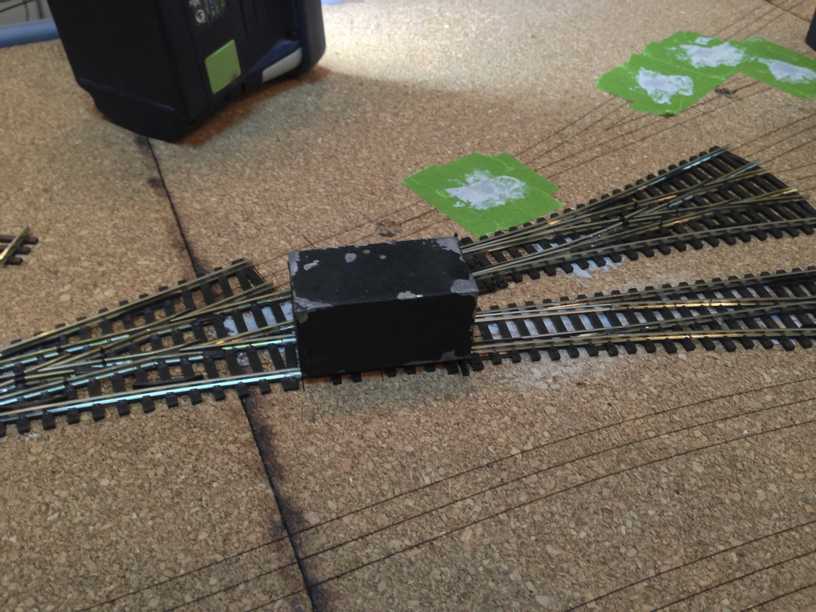 points install weight on track 1