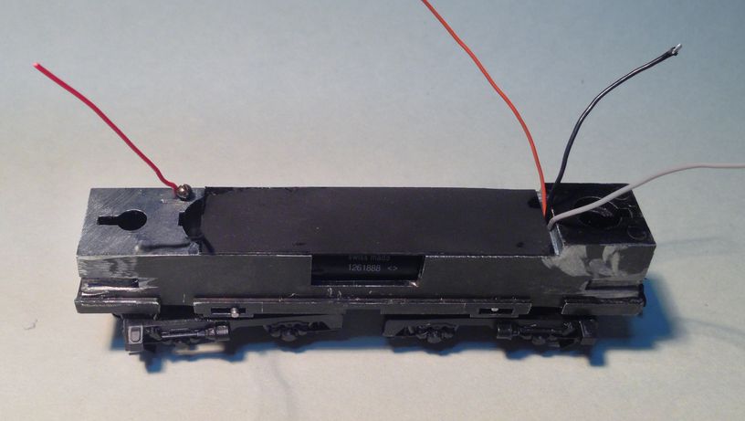 remotor loco 0.5mm  plastic added