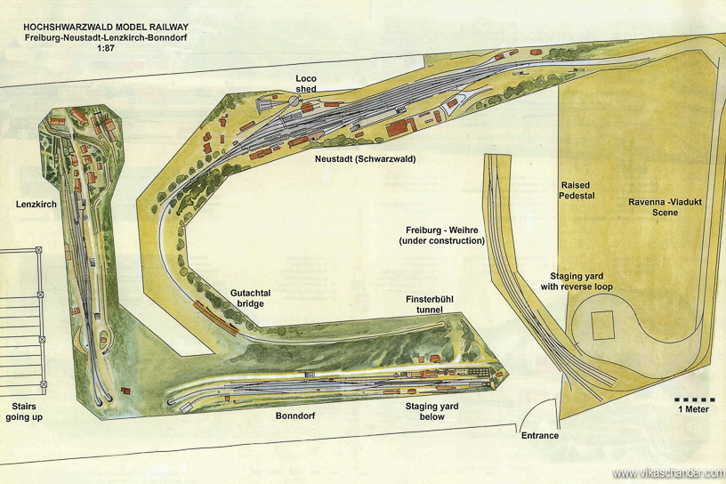 Hochschwarzwald blog 02 - Hochschwarzwald model railway trackplan