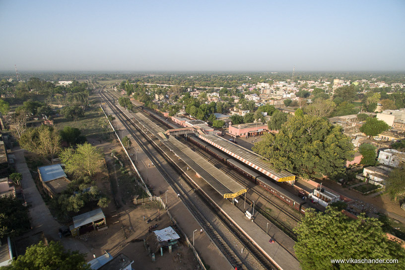 Shekhawati Express blog - Overview of RIngus station